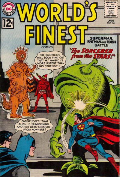 Cover for World's Finest Comics (DC, 1941 series) #127