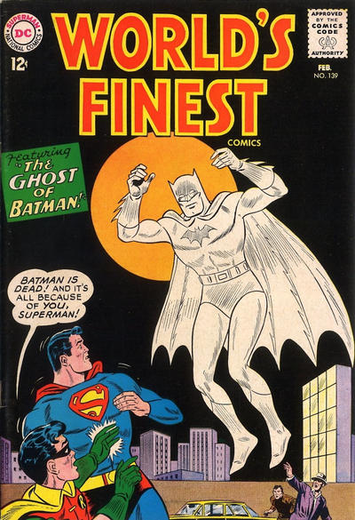 Cover for World's Finest Comics (DC, 1941 series) #139