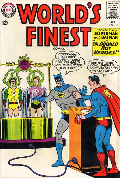 Cover for World's Finest Comics (DC, 1941 series) #147