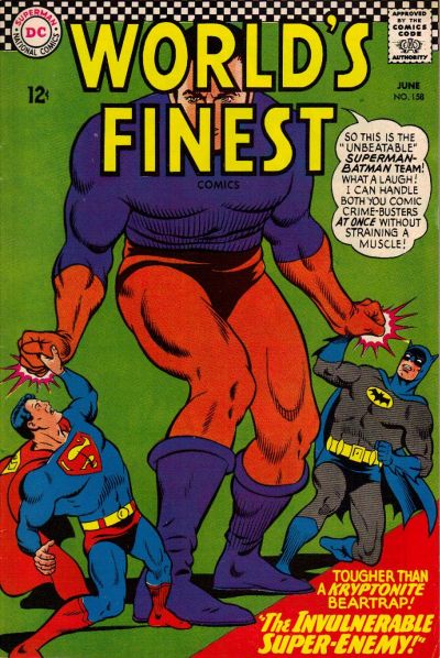 Cover for World's Finest Comics (DC, 1941 series) #158