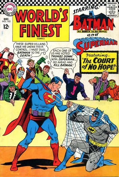 Cover for World's Finest Comics (DC, 1941 series) #163