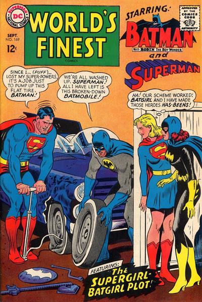 Cover for World's Finest Comics (DC, 1941 series) #169