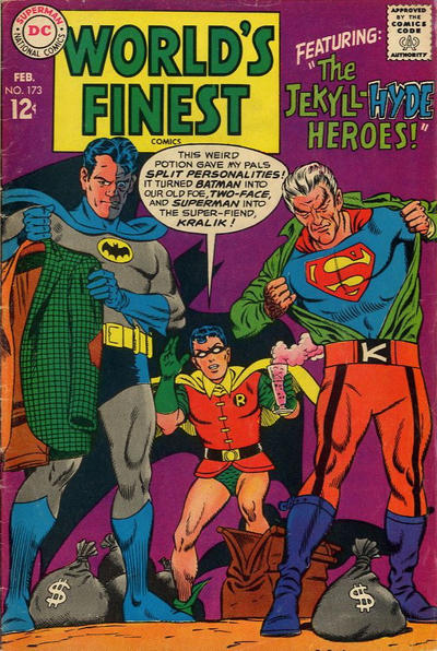 Cover for World's Finest Comics (DC, 1941 series) #173