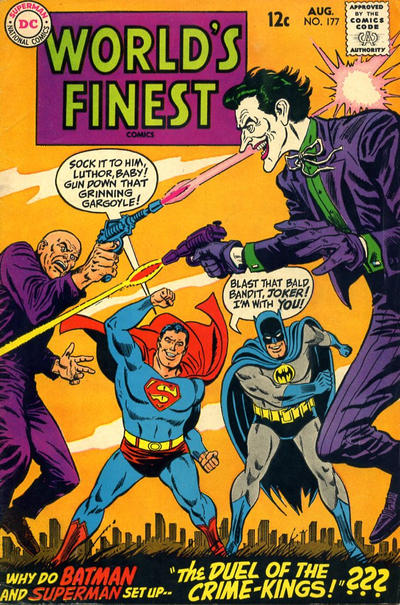 Cover for World's Finest Comics (DC, 1941 series) #177