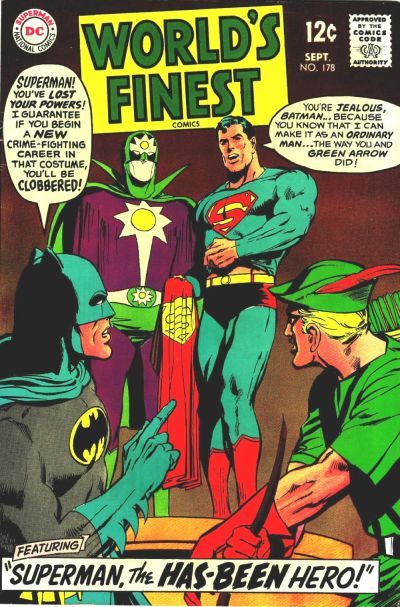 Cover for World's Finest Comics (DC, 1941 series) #178