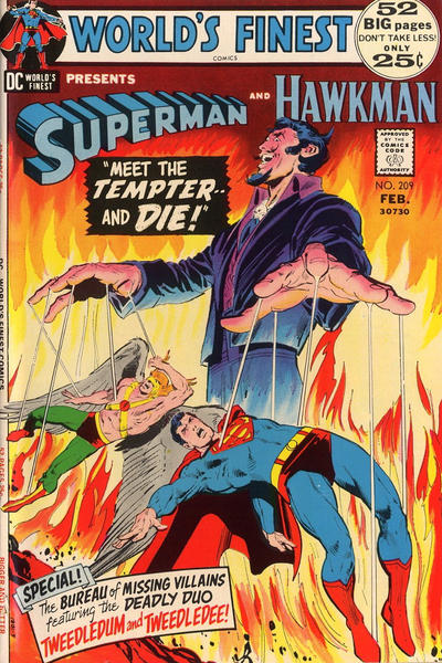 Cover for World's Finest Comics (DC, 1941 series) #209