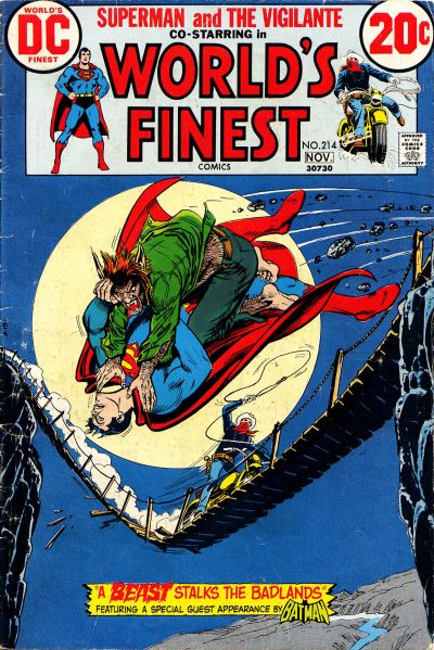 Cover for World's Finest Comics (DC, 1941 series) #214