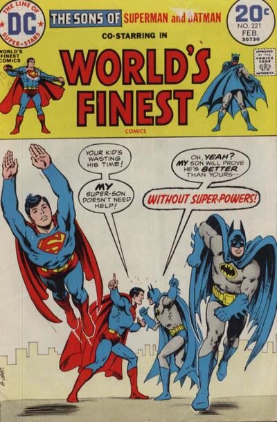 Cover for World's Finest Comics (DC, 1941 series) #221