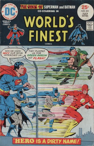 Cover for World's Finest Comics (DC, 1941 series) #231