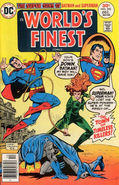 Cover for World's Finest Comics (DC, 1941 series) #242