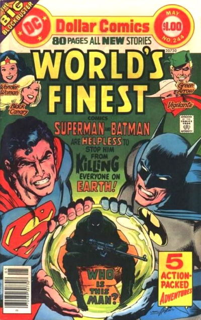 Cover for World's Finest Comics (DC, 1941 series) #244