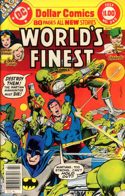 Cover for World's Finest Comics (DC, 1941 series) #245