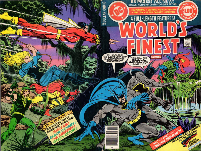 Cover for World's Finest Comics (DC, 1941 series) #255