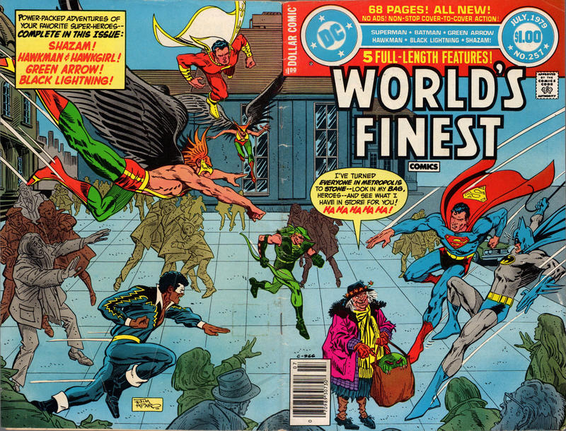 Cover for World's Finest Comics (DC, 1941 series) #257