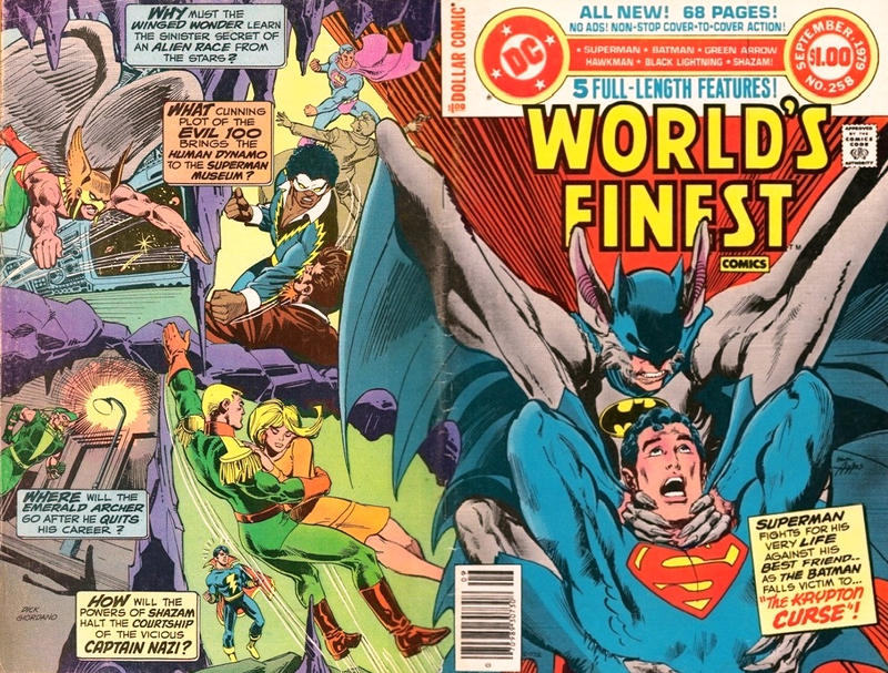 Cover for World's Finest Comics (DC, 1941 series) #258