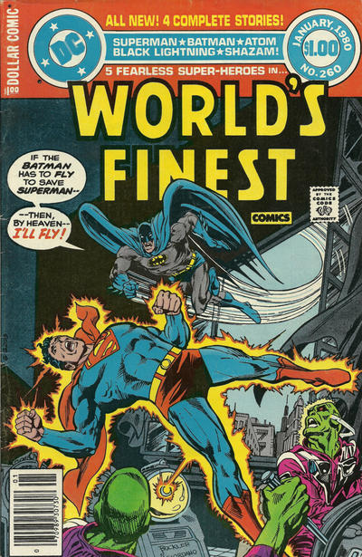 Cover for World's Finest Comics (DC, 1941 series) #260
