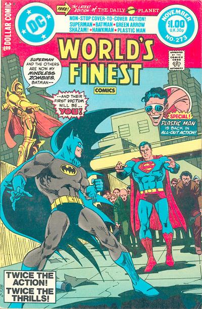 Cover for World's Finest Comics (DC, 1941 series) #273 [Direct]