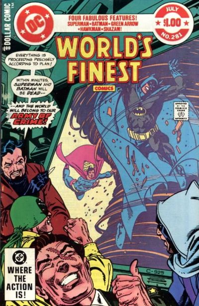 Cover for World's Finest Comics (DC, 1941 series) #281 [Direct]