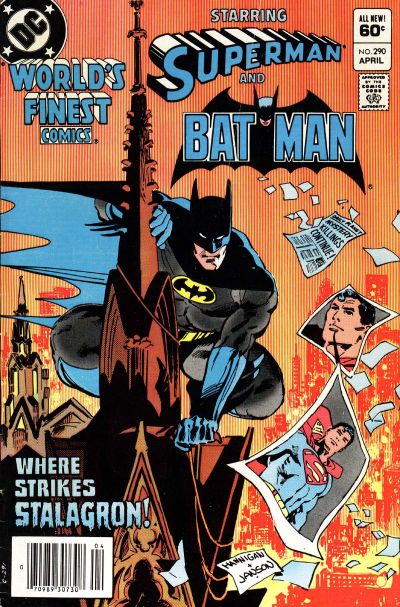 Cover for World's Finest Comics (DC, 1941 series) #290 [Direct]