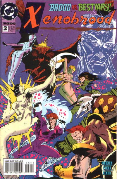 Cover for Xenobrood (DC, 1994 series) #2