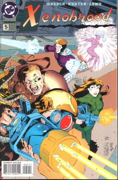 Cover for Xenobrood (DC, 1994 series) #5