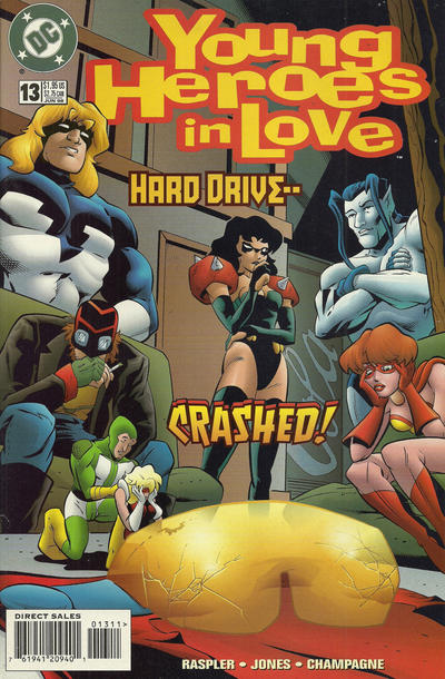 Cover for Young Heroes in Love (DC, 1997 series) #13