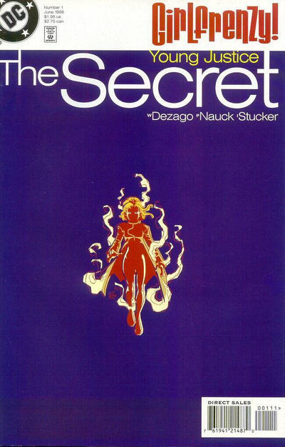 Cover for Young Justice: The Secret (DC, 1998 series) #1 [Direct Sales]