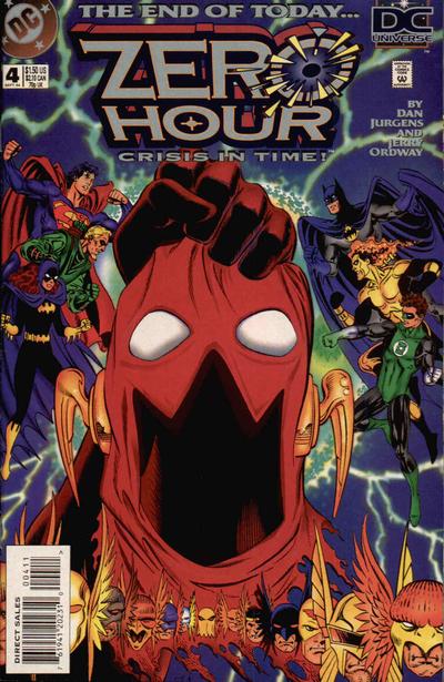 Cover for Zero Hour: Crisis in Time (DC, 1994 series) #4 [Direct Sales]