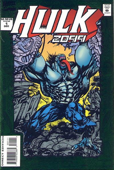 Cover for Hulk 2099 (Marvel, 1994 series) #1 [Newsstand]