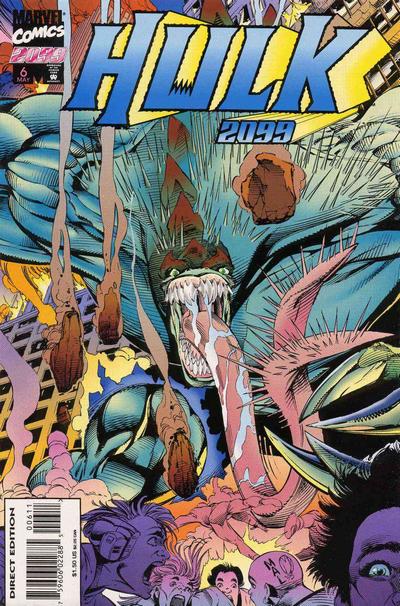 Cover for Hulk 2099 (Marvel, 1994 series) #6