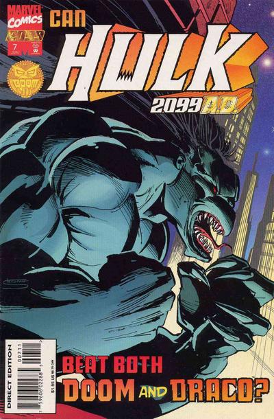 Cover for Hulk 2099 (Marvel, 1994 series) #7