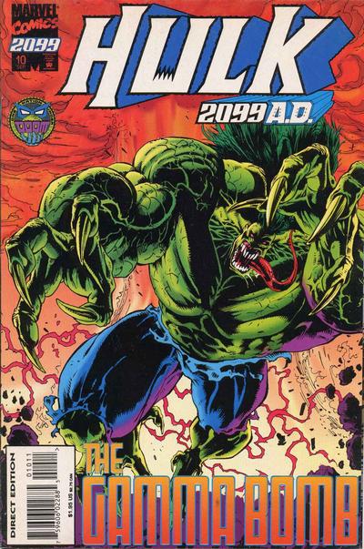 Cover for Hulk 2099 (Marvel, 1994 series) #10