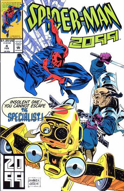 Cover for Spider-Man 2099 (Marvel, 1992 series) #4
