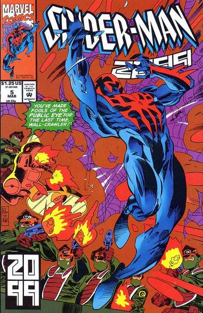 Cover for Spider-Man 2099 (Marvel, 1992 series) #5