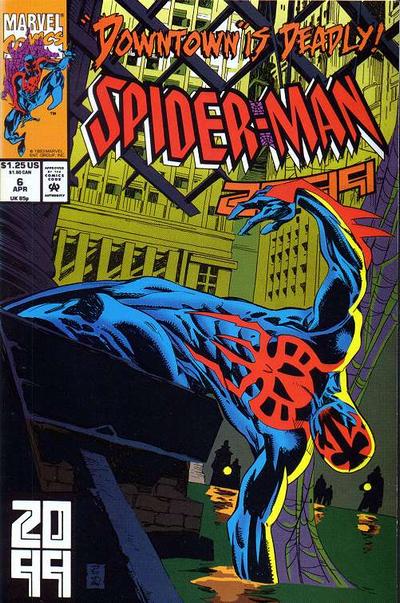 Cover for Spider-Man 2099 (Marvel, 1992 series) #6 [Direct]