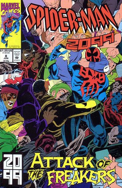 Cover for Spider-Man 2099 (Marvel, 1992 series) #8 [Direct]