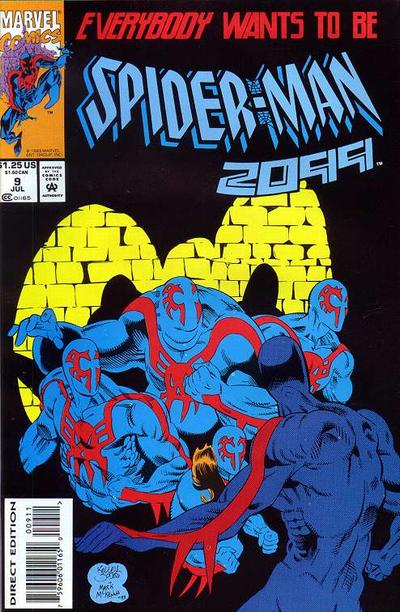 Cover for Spider-Man 2099 (Marvel, 1992 series) #9