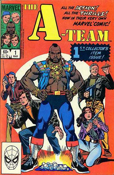 Cover for The A-Team (Marvel, 1984 series) #1 [Direct]