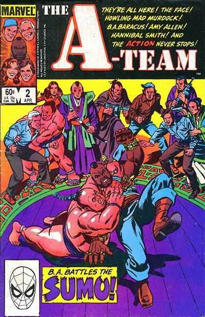 Cover for The A-Team (Marvel, 1984 series) #2 [Direct]