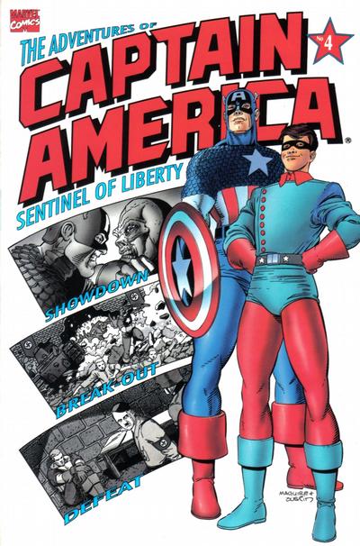 Cover for Adventures of Captain America (Marvel, 1991 series) #4