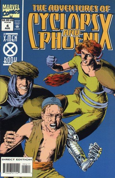 Cover for The Adventures of Cyclops and Phoenix (Marvel, 1994 series) #4 [Direct Edition]