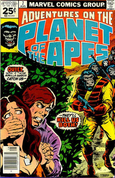 Cover for Adventures on the Planet of the Apes (Marvel, 1975 series) #7 [25¢]
