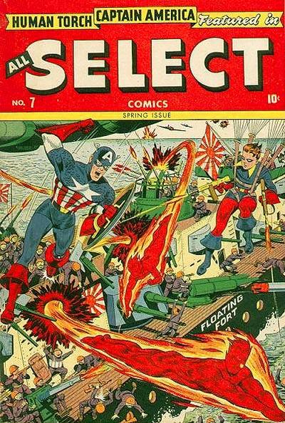 Cover for All Select Comics (Marvel, 1943 series) #7
