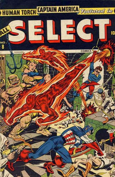 Cover for All Select Comics (Marvel, 1943 series) #8