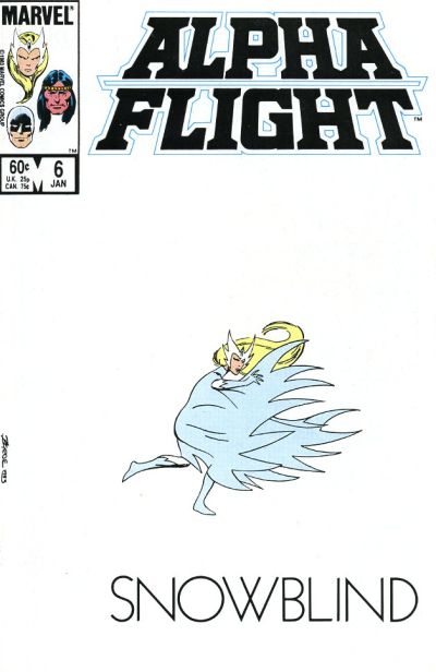 Cover for Alpha Flight (Marvel, 1983 series) #6 [Direct]