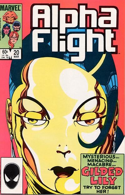Cover for Alpha Flight (Marvel, 1983 series) #20 [Direct]