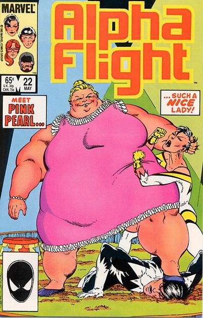 Cover for Alpha Flight (Marvel, 1983 series) #22 [Direct]