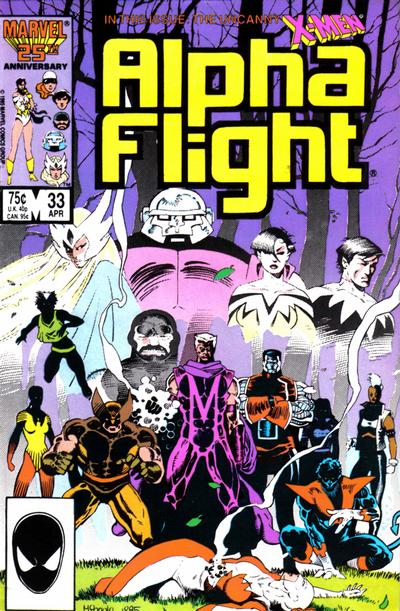 Cover for Alpha Flight (Marvel, 1983 series) #33 [Direct]