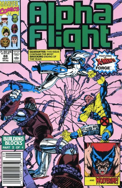 Cover for Alpha Flight (Marvel, 1983 series) #88