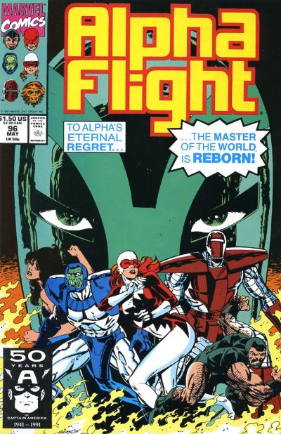 Cover for Alpha Flight (Marvel, 1983 series) #96